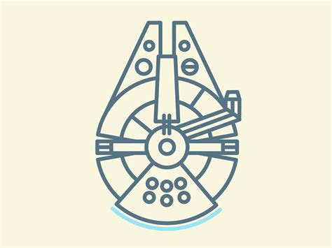 Millennium Falcon Vector At Getdrawings Free Download