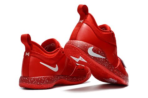To say paul george has had an unconventional route to signature shoe stardom would be an understatement. Paul George's Nike PG 2.5 University Red/White Basketball ...