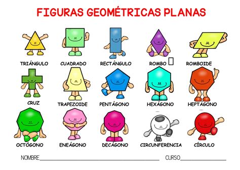 Nombres De Figuras Geometricas En Español
