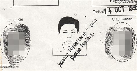 Cara buat palang pada salinan ic di word from www.soyacincau.com. Malaysia : Temporary Identity Receipt JPN 1/9 (1995 ...