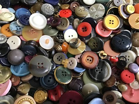 Bulk Button Lot Vintage Buttons Craft Buttons Sewing Etsy