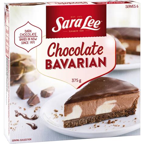 1.5g sat fat 8% dv. Sara Lee Chocolate Swirl Bavarian 375g | Woolworths