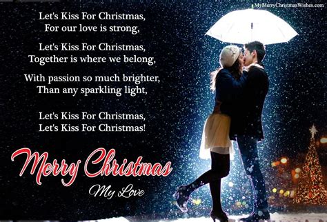 Best Romantic Christmas Poem For Girlfriend Merry Christmas Love