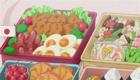 Food In Anime Anime Bento Japanese Food Illustration Cute Food Art