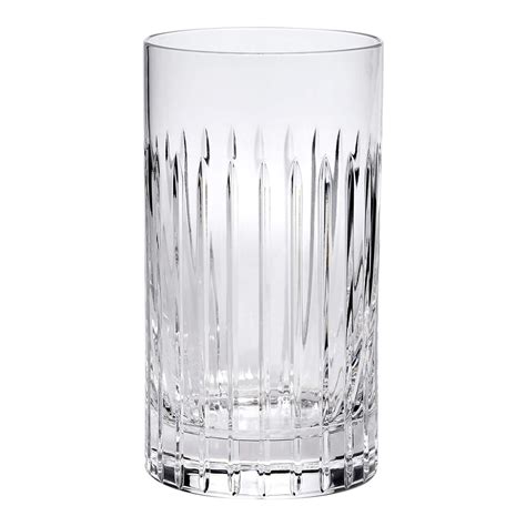 Set Of 6 Roebling Cut Crystal Highball Glasses Brandalley