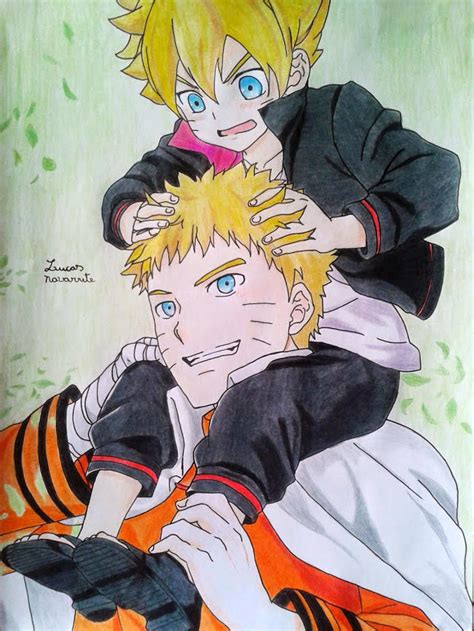 Father And Sonnaruto And Boruto By Lucasnava On Deviantart