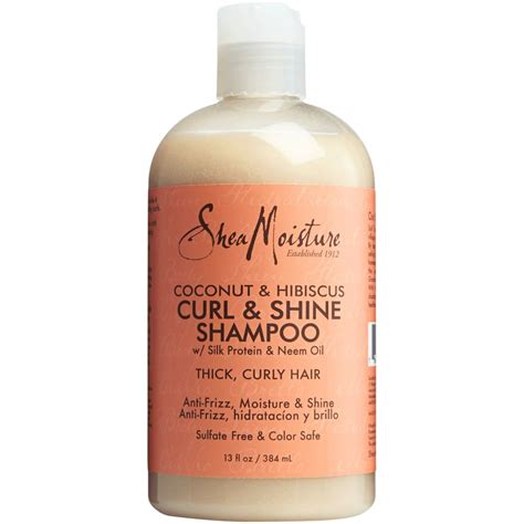 Sheamoisture Coconut And Hibiscus Curl And Shine Shampoo 13 Oz • Only