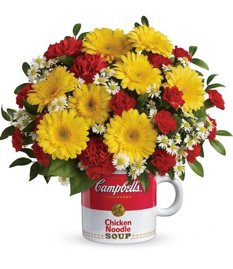 Campbells Healthy Wishes Mixed Flower Get Well Bouquet Veldkamps