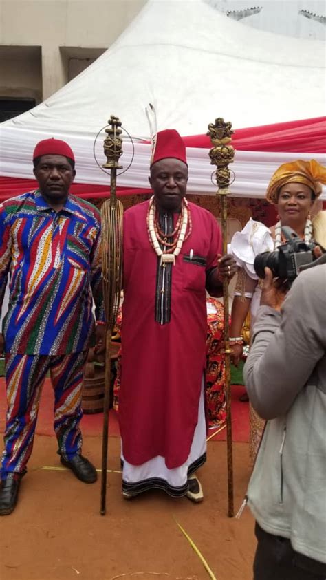 Oji Palace Igboukwu Installation Of Odu111 Chief Sir Namdi Ifeakor