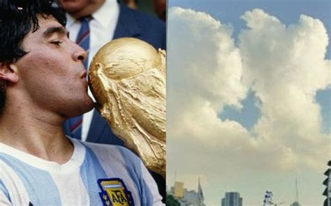 Nueva Imagen De Diego Armando Maradona Entre Las Nubes Se Hace Viral Mediotiempo