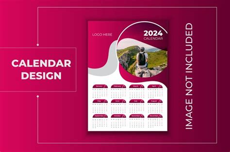 Premium Vector Corporate Business Calendar Design Template