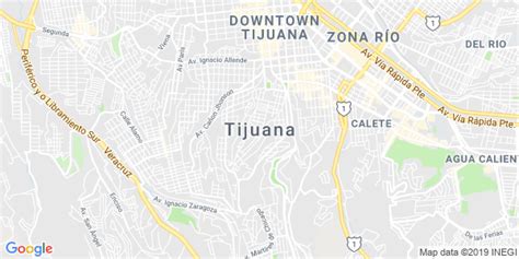 El Mapa De Tijuana