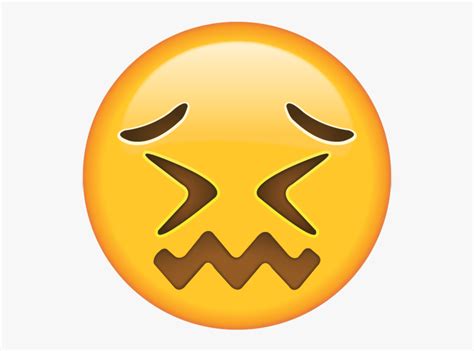 Stressed Emoji Transparent Background Free Transparent Clipart