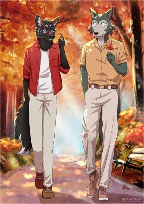 Fall Walk With Legosi Commission By Tommysamash On Deviantart