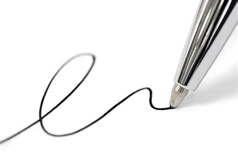 Ballpoint Pen Signature Stock Photo Download Image Now Istock
