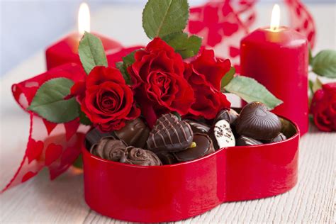 Flowers Bouquet Love February 14 Holiday Heart Candy Chocolate