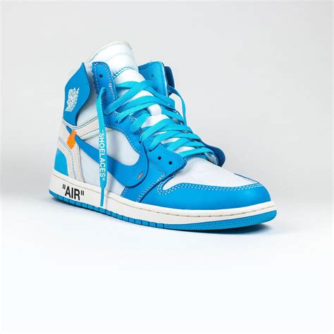 Nike x Off White Air Jordan 1 UNC University Blue – Crepslocker