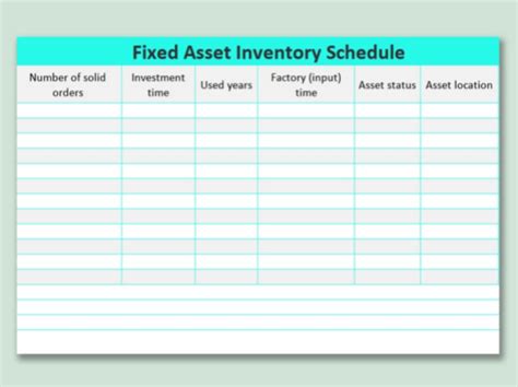 Excel Inventory Template With Formulas Free Download Wps Office Academy