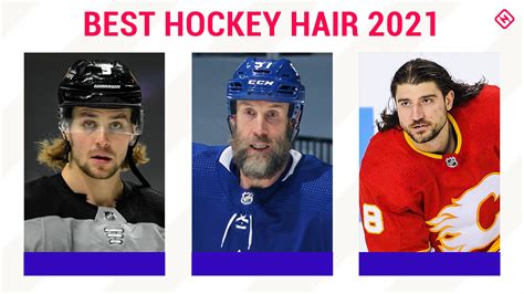 Hockey Hair 2021 Edition The Nhls Best Beards Mullets And More