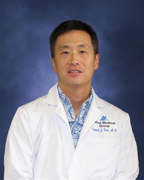 Dr Ernest Lee Joins Maui Medical Groups Otolaryngology Team Maui Now