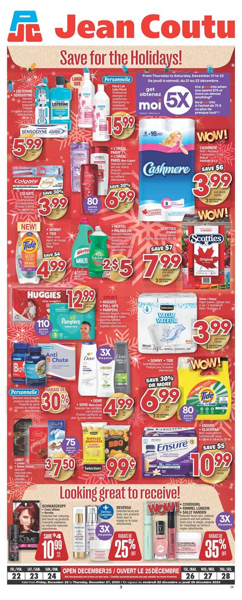 Jean Coutu On Flyer December 22 To 28