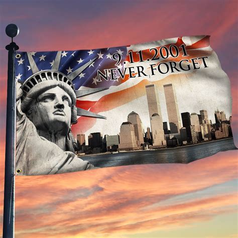 911 Patriot Day Flag September 11 Attacks Never Forget 911 Memorial