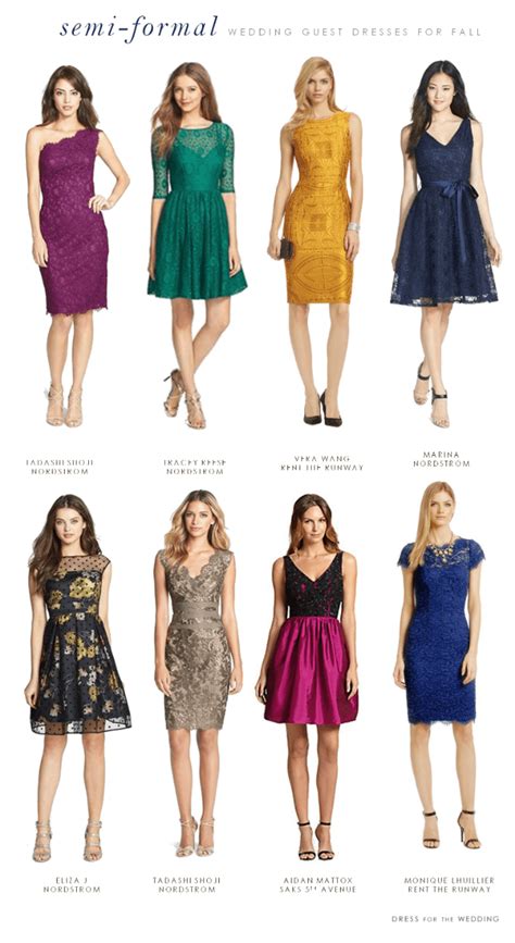 What To Wear To A Semi Formal Fall Wedding
