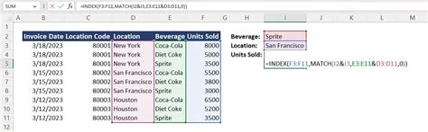 Index Match With Multiple Criteria With Examples