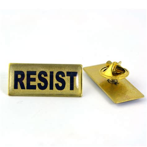 Resist Pin Social Justice Lapel Pin