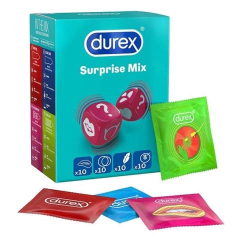 Durex Surprise Me Variety Condoms 40 Pack Fortheplay