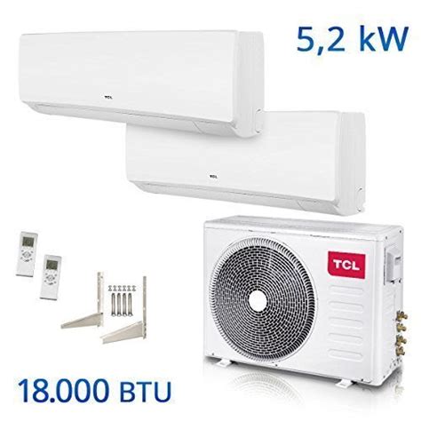 KAUFEN TCL Dual Split Klimaanlage 18000 BTU Multi Inverter Klimagerät