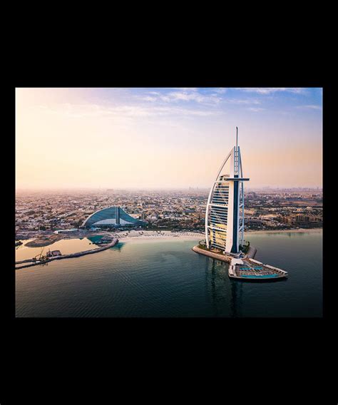 Burj Al Arab Hotel Photography Digital Art By Pristine Artist
