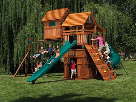 Our sister company, missouri playsets, can help make your backyard area dreams a reality. Used backyard playground equipment | Outdoor furniture ...