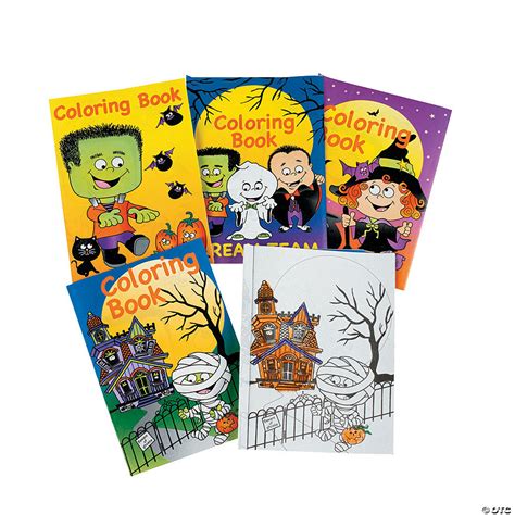 Bulk 72 Pc Halloween Coloring Books Oriental Trading