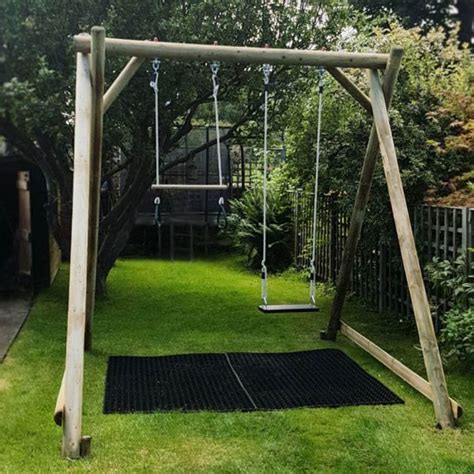 Swing Frames Wooden Garden Play Equipment Outdoor Playsets For All Ages