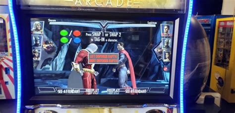 Injustice Dc Super Heros Raw Thrills Arcade Game