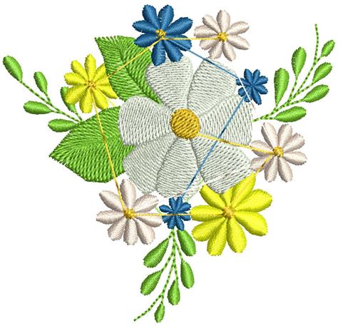 Flower Design Embroidery Part 1