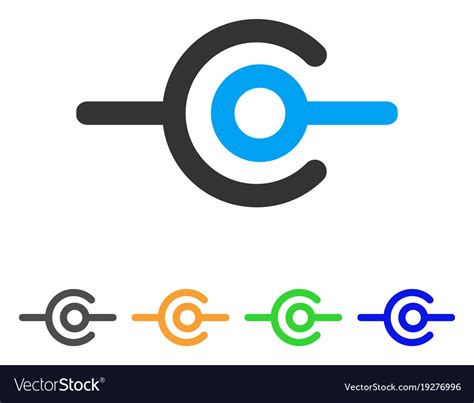 Wire Connection Icon Royalty Free Vector Image