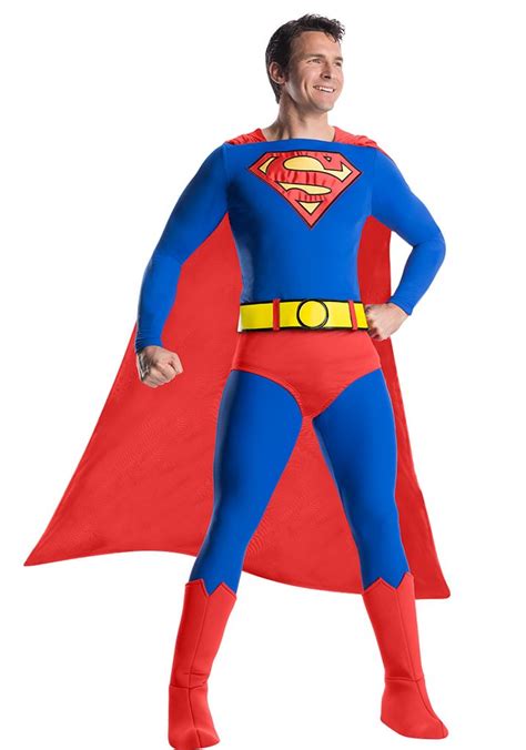 Adult Superman Costume Top Toys