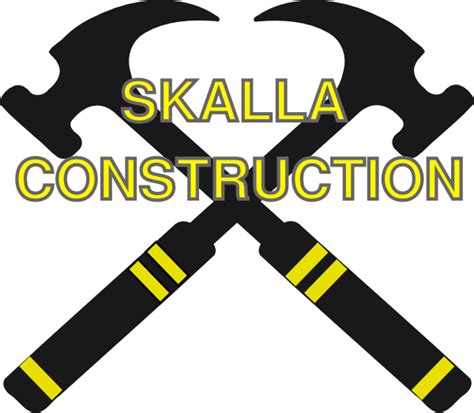 Skalla Construction Logo Clip Art At Vector