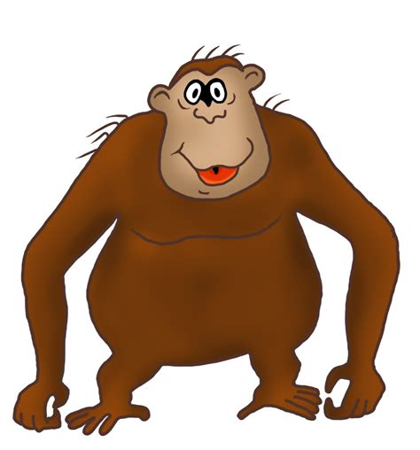 Funny Drawing Of A Monkey Online