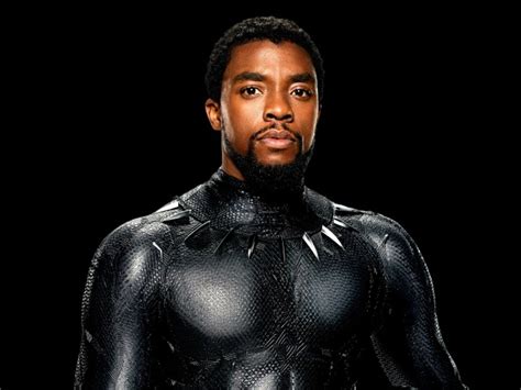 Actor Chadwick Bozeman In The Fantastic Film Black Panther 2018