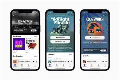 Apple Podcasts Subscription Service Unveiled App Gets A Visual