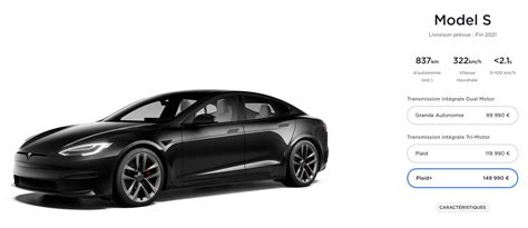 Tesla Augmente Le Prix De Sa Model S Plaid Pourquoi Les Premiers