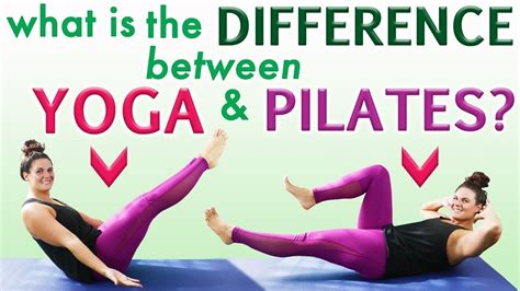 Whats The Diffrence Yoga Vs Pilates 🤔 Youtube