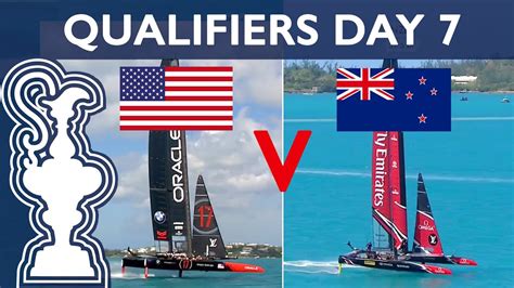 35th Americas Cup Lv Qualifiers Race 12 Usa Vs Nzl Americas Cup
