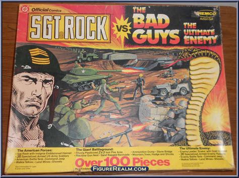 Sgt Rock Vs The Bad Guys Sgt Rock Accessories Remco Action Figure