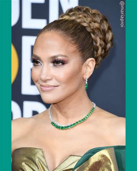 Jennifer Lopez Braided Hairstyles Updo Jennifer Lopez Hair Inspiration