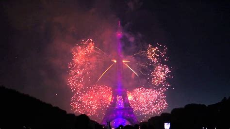 14jul2015 Bastille Day Paris Fireworks Youtube