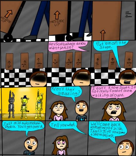 77 An Fnaf Comic Page 1 By Thatonegingerfromsp On Deviantart